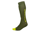 Polvi-/säärisuojat Endura Singletrack Shin Guard Sock vihreä