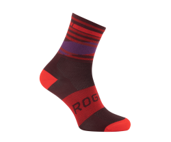 Sukat Rogelli Stripe sukat punainen/punainen