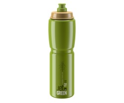 Juomapullo Elite JET vihreä oliivinvihreä valkoinen logo 950ml