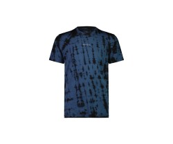 Pyöräilypaita Mons Royale ICON T-paita Garment Dyed Miesten sininen/musta