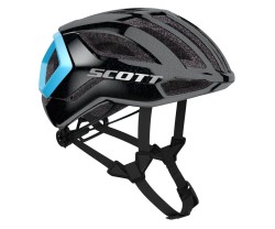 Pyöräilykypärä Scott Centric Plus Mips musta/vaaleansininen