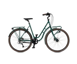 Naisten pyörä Skeppshult Natur 30 9-vaihteinen vihreä