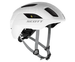 Pyöräilykypärä Scott La Mokka Plus Mips Sensor jää valkoinen