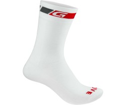 Pyöräilysukat GripGrab Classic High Cut Sock valkoinen