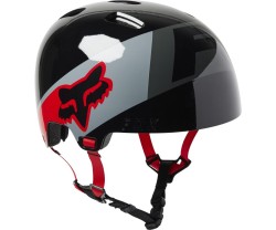 Pyöräilykypärä Fox Junior Flight Helmet Musta/Punainen 48-52cm
