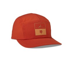 Pyöräilylippis Fox Summit Camper 5 Panel Hat punainen O/S