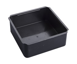 Säilytyslaatikko Unior Muovilaatikko 10 kpl 60X60X50 musta