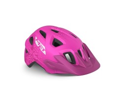 Pyöräilykypärä MET Eldar Junior vaaleanpunainen