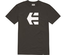 T-paita Etnies Icon Tee musta/valkoinen