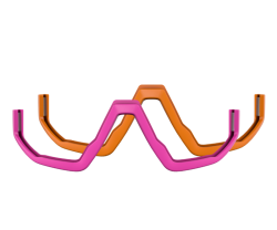 Varaosa Bliz Fusion Jawbones Packages pinkki/oranssi