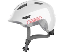 Pyöräilykypärä ABUS Smiley 3.0 ACE LED kiiltävä valkoinen
