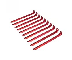 Nordfjell Tent Pegs 10-Pack Red