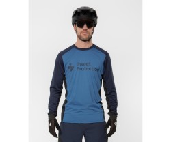 Pyöräilypaita Makea Protection Hunter LS Jersey M sininen