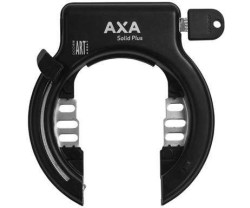 Runkolukko Axa Solid Plus musta ilman pakkausta