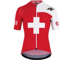 Pyöräilypaita Assos Suisse FED Jersey S9 Targa Naisten punainen