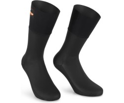 Pyöräilysukat Assos RSR Thermo Rain Socks musta