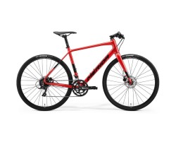 Hybridipyörä Merida SPEEDER 200 punainen/musta