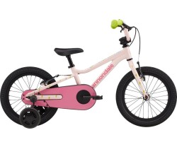 Lasten pyörä Cannondale Kids Trail Freewheel 16" vaaleanpunainen