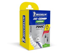 Sisärengas Michelin Aircomp Latex tube 18/25-622 Presta 60mm