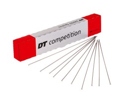 Pinna DT Swiss Competition Straightpull Pyöreä 2/18mm 302mm hopea /kpl