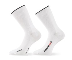 Sukat Assos RSR Socks valkoinen/harmaa