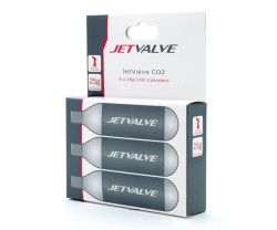CO2-patruuna Weldtite Jetvalve 25g 3kpl-pakkaus