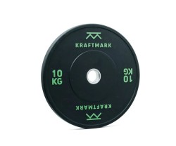 Kraftmark International Painolevyt 50mm Bumper 2.0 black 5 kg