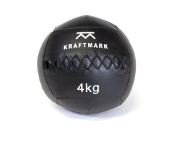 Kraftmark Medball / Wallball black 20 lbs