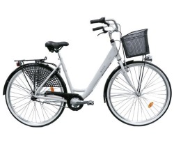 Naisten pyörä MADE Viola City 3-vaihteinen 28" valkoinen