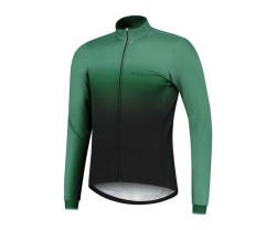 Pyöräilytakki Rogelli Horizon musta/vihreä