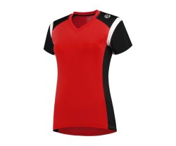 Vapaa-ajan paita Rogelli Eabel Women punainen/musta/valkoinen