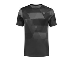 Vapaa-ajan paita Rogelli Geometric musta/harmaa