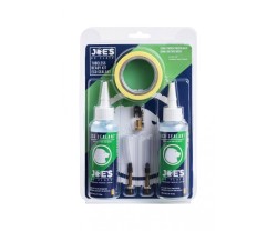 Tubeless-sarja Joe's Ready Kit Eco Sealant 2 x 125ml 32mm 2-pack + 21mm Vannenauha + Venttiilityökalu