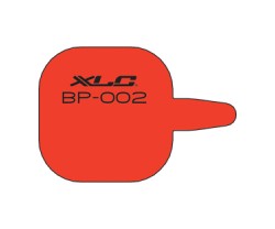 Levyjarrupalat XLC Disc Brake Pad BP-O02 For Tektro