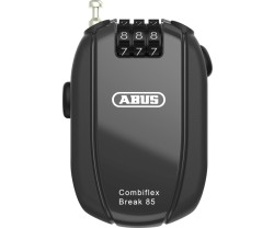 Vaijerilukko ABUS Combiflex Break 85 musta