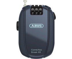 Vaijerilukko ABUS Combiflex Break 85 sininen