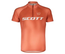 Pyöräilypaita Scott Lasten RC Pro SS ruusunbeige/ruskea oranssi