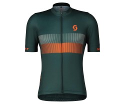 Pyöräilypaita Scott RC Team 10 SS aruba vihreä/ruskea oranssi