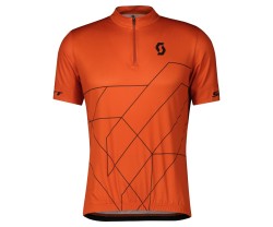 Pyöräilypaita Scott RC Team 20 SS juote oranssi/musta
