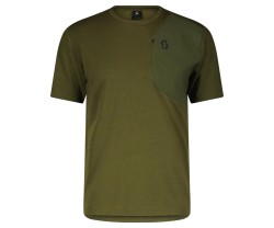 Vapaa-ajan paita Scott Tee DRI Pocket SS kuusen vihreä