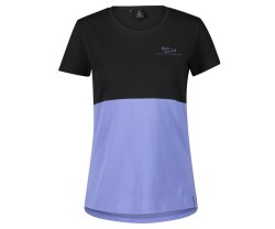 Vapaa-ajan paita Scott Tee Ladies Casual Contessa SS musta/unelmien sininen