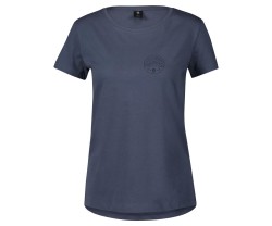 Vapaa-ajan paita Scott Tee Naisten Graphic SS metalli sininen