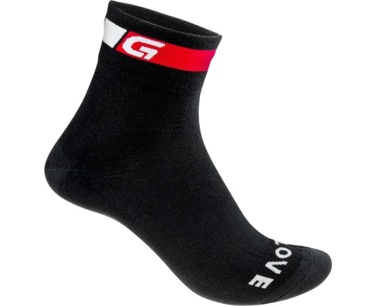 Pyöräilysukat GripGrab Classic Regular Cut Sock 3-Pack musta